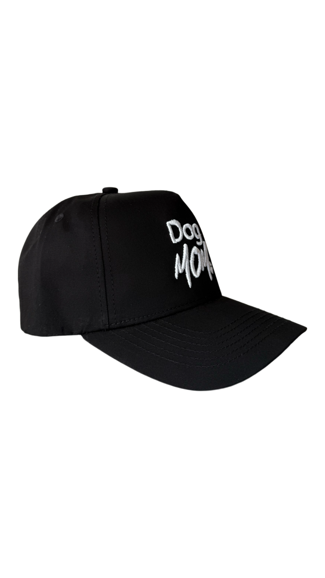 Dog Mom Hat - Black