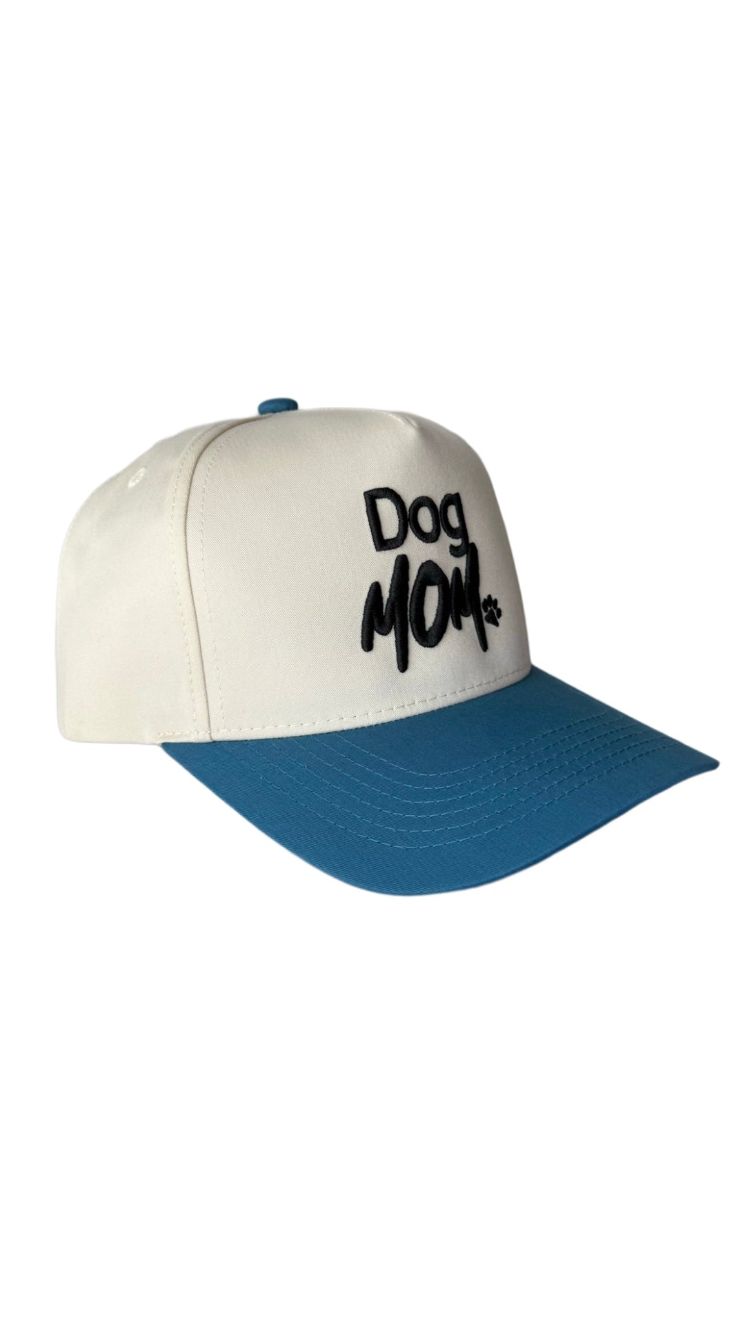 Dog Mom Hat - Light Blue
