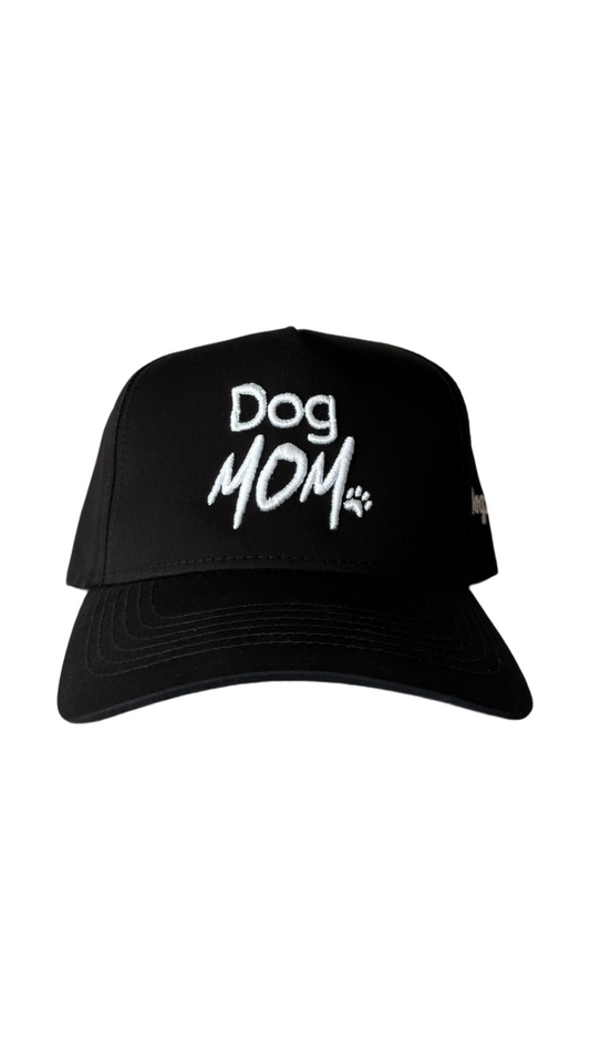 Dog Mom Hat - Black